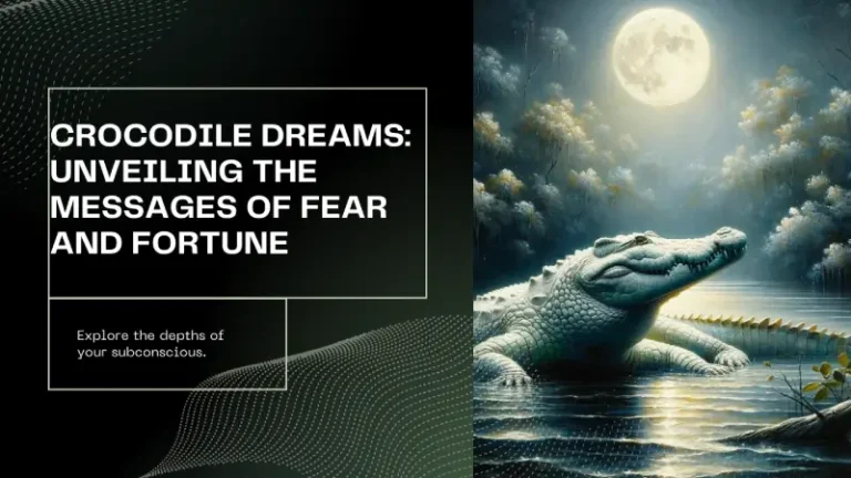 CROCODILE DREAMS UNVEILING THE MESSAGES OF FEAR AND FORTUNE